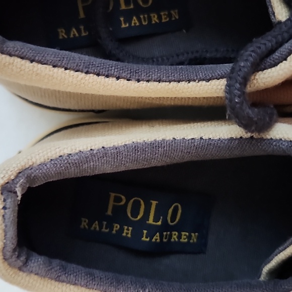 Boys polo by Ralph Lauren sneakers size 12 - Picture 3 of 10